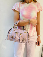 Sac Mini Baba Rose en Cuir