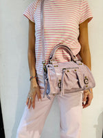 Sac Mini Baba Rose en Cuir