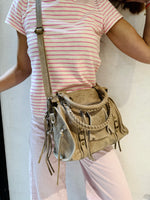 Sac Baba XL Taupe en Cuir