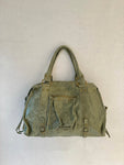 Sac Baba XL Vert en Cuir