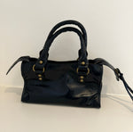 Sac Baby Saga Noir en cuir