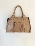 Sac Baba XL Taupe en Cuir