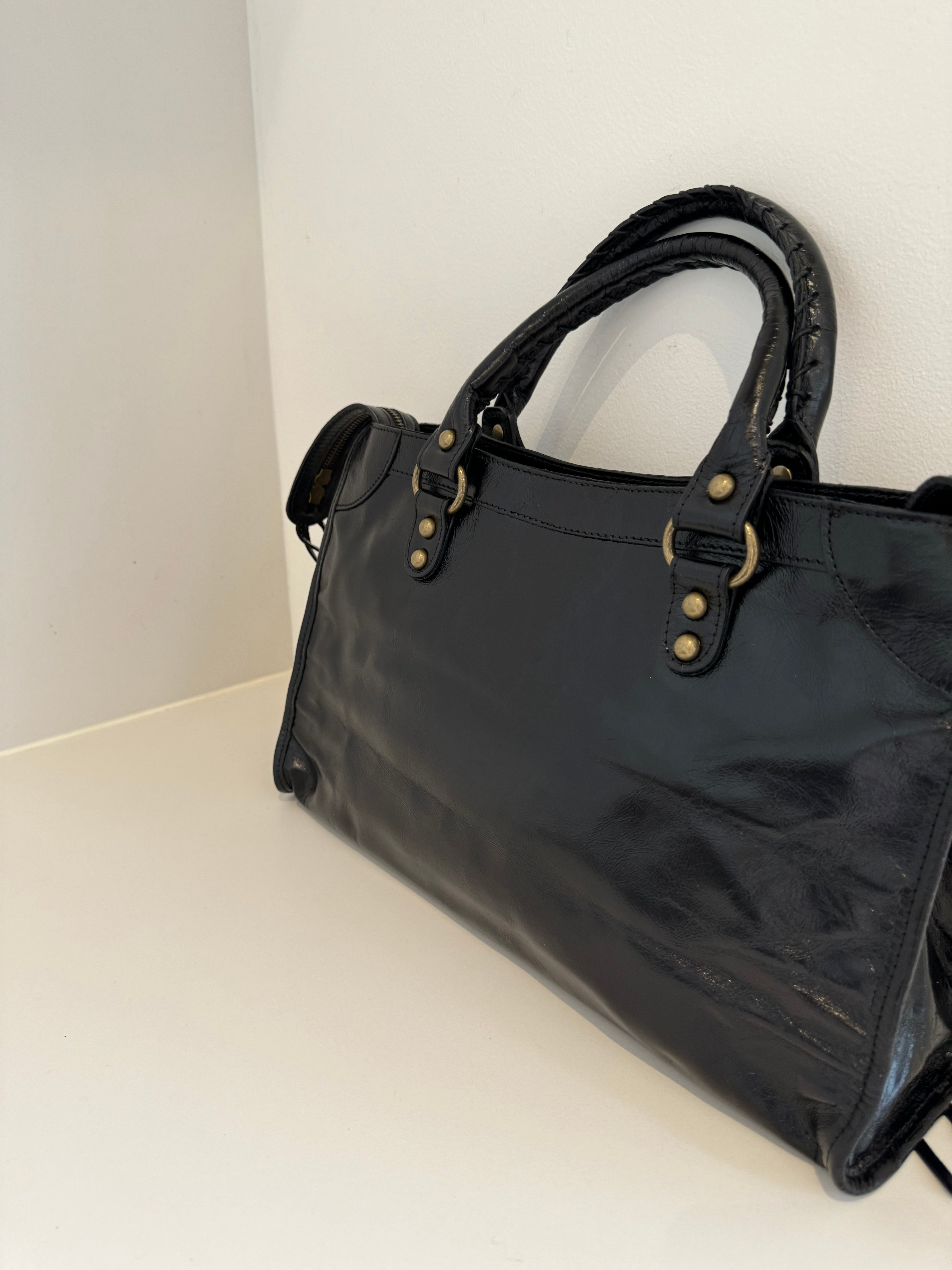 Sac Saga Noir en Cuir