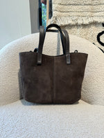 Sac Pauline en daim Chocolat