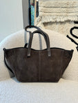 Sac Pauline en daim Chocolat