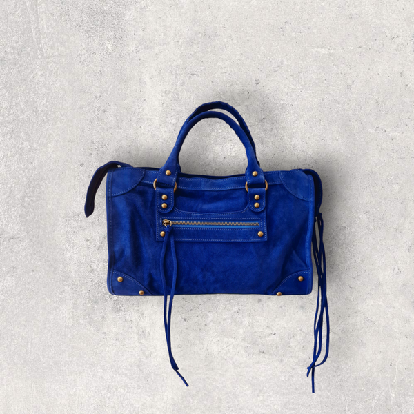 Sac bleu fashion electrique