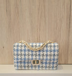 Sac Chachou Bleu en tissu