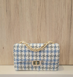 Sac Chachou Bleu en tissu