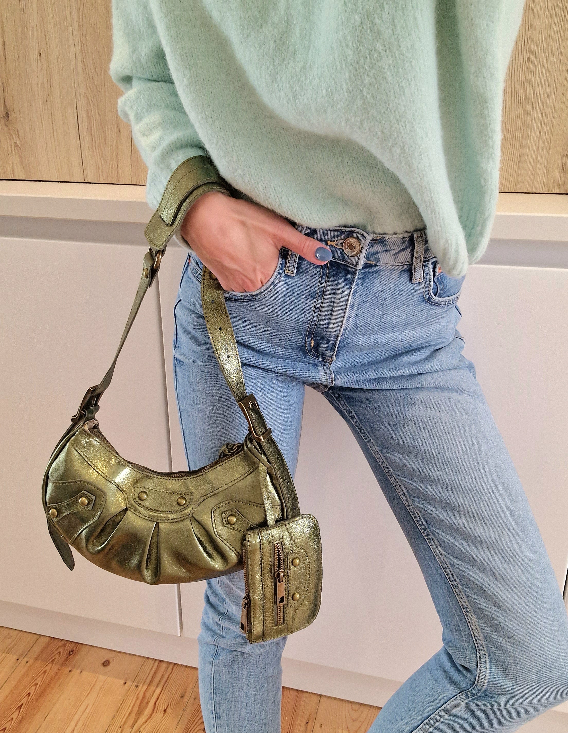 Sac Frida Vert en cuir