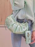 Sac Frida Vert sirène en cuir