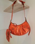 Sac Frida Orange en cuir