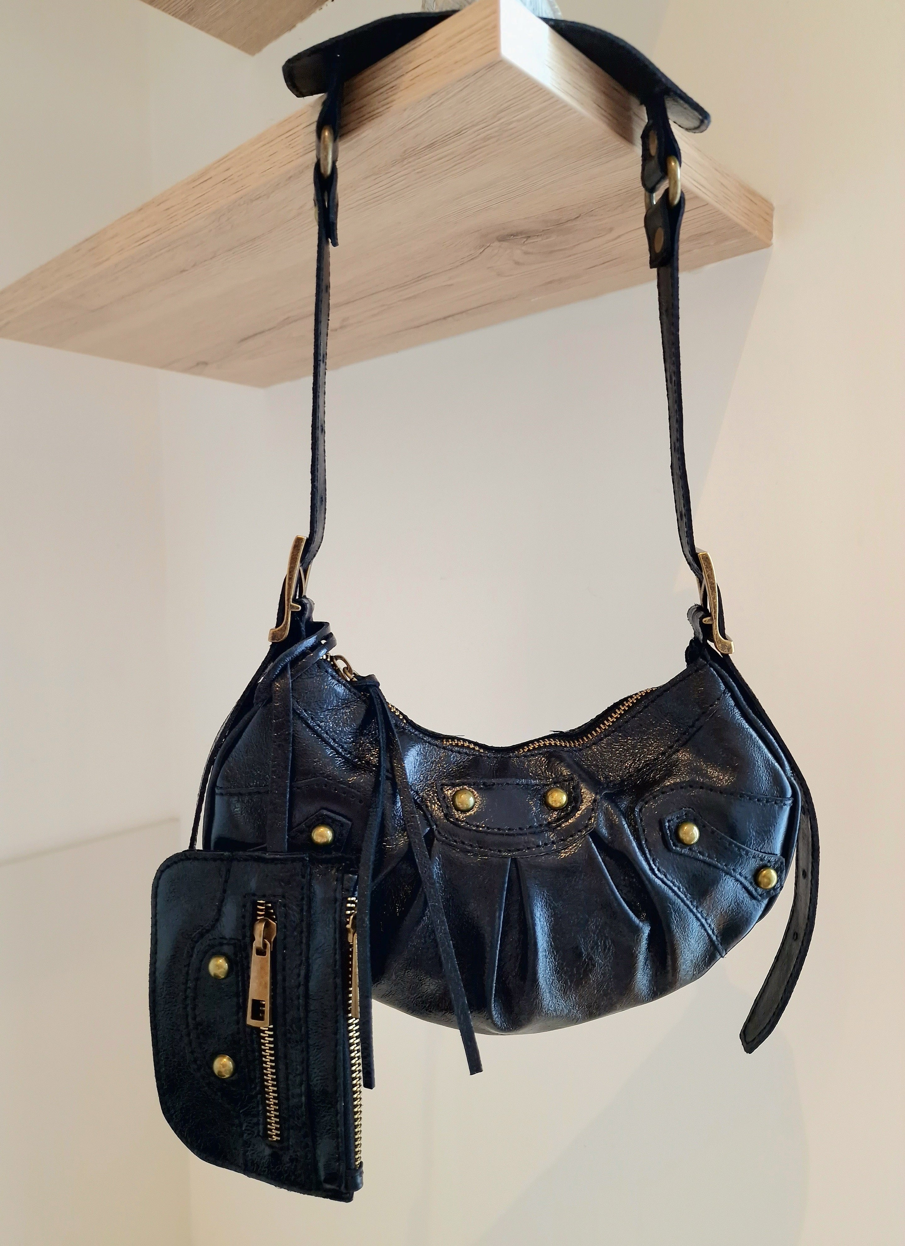 Sac Frida Noir en cuir