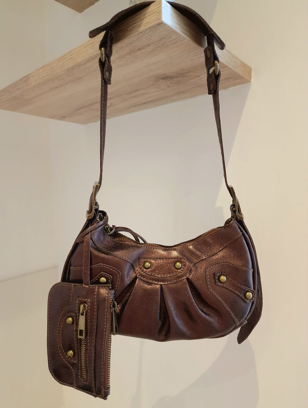 Sac Frida Brun en cuir