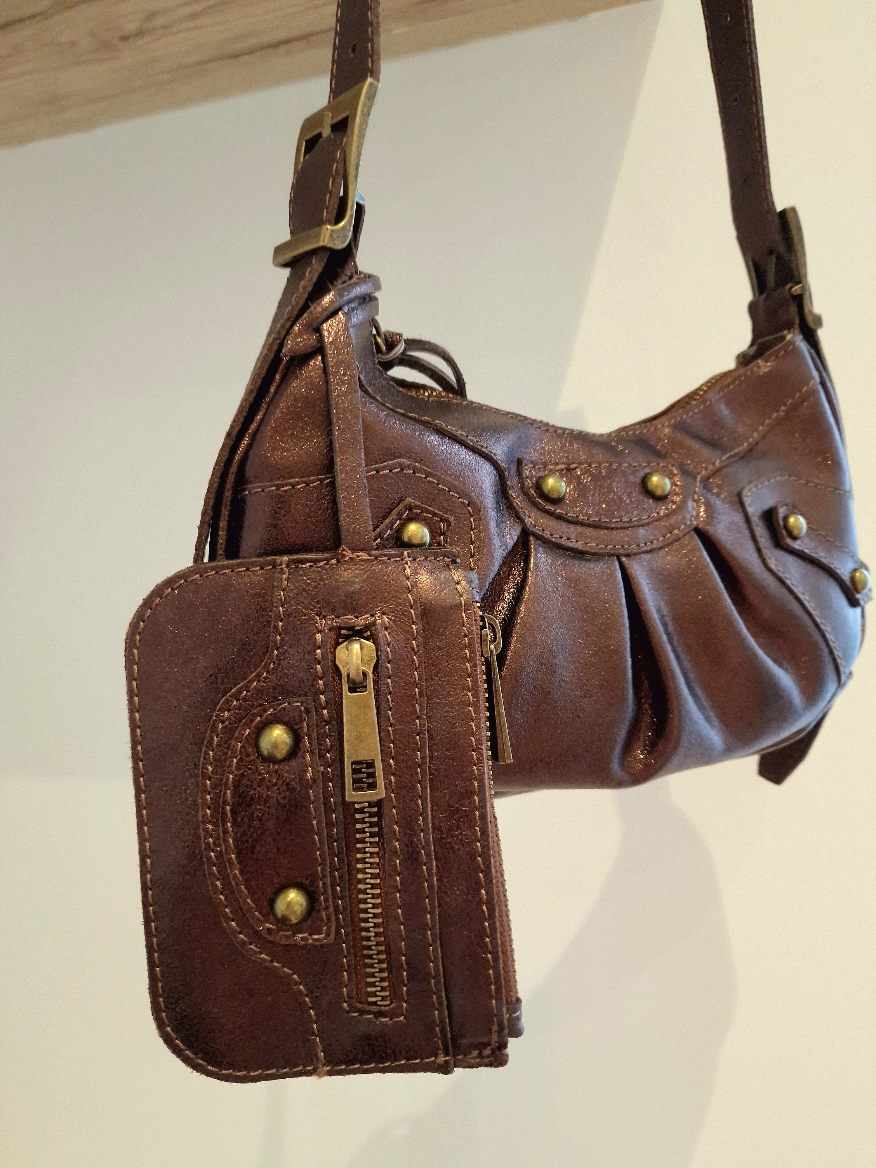 Sac Frida Brun en cuir