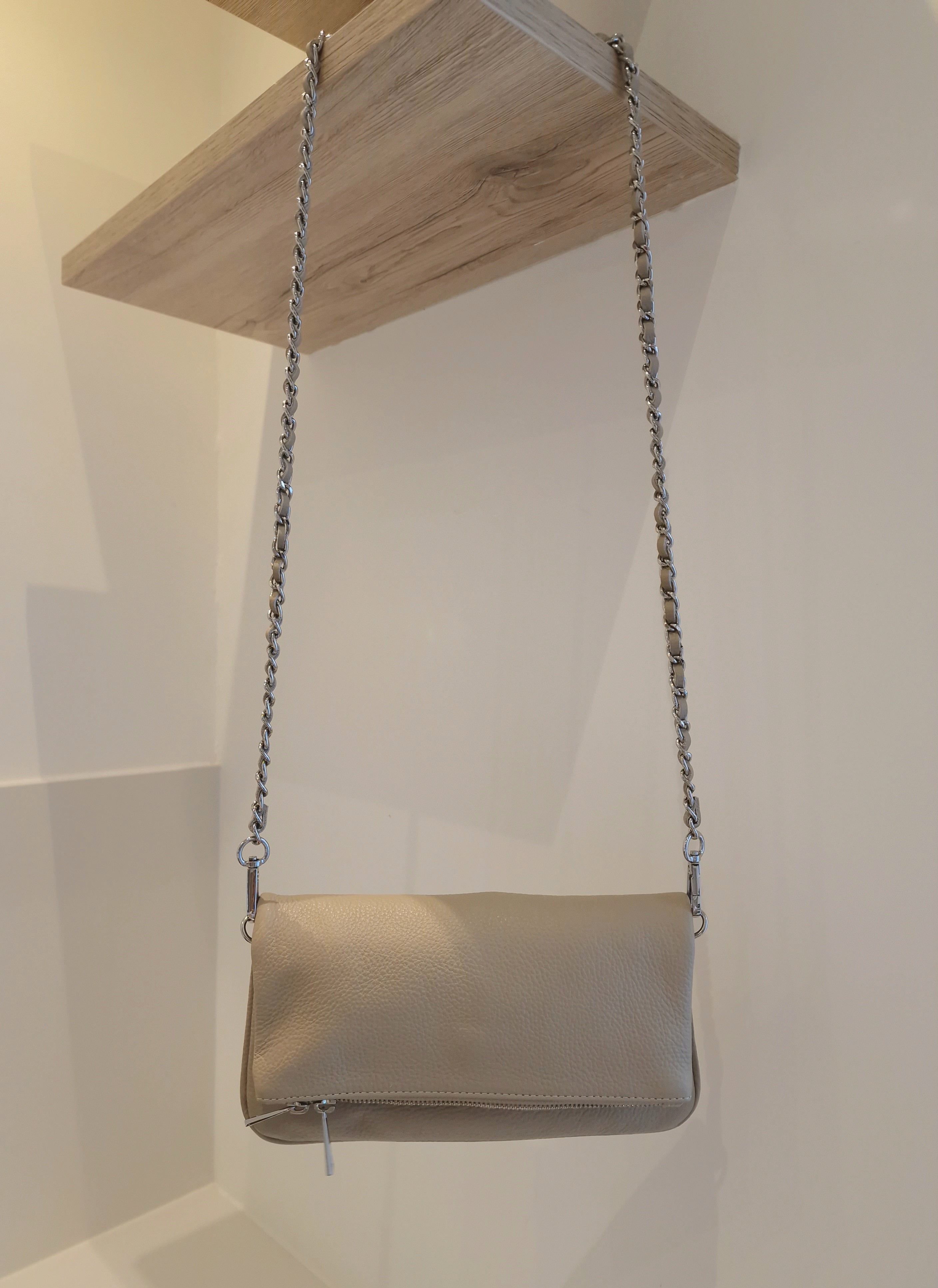 Sac pochette Zazou Taupe