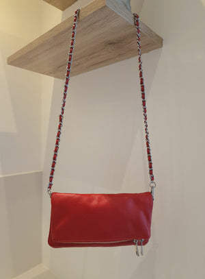 Sac pochette Zazou Rouge