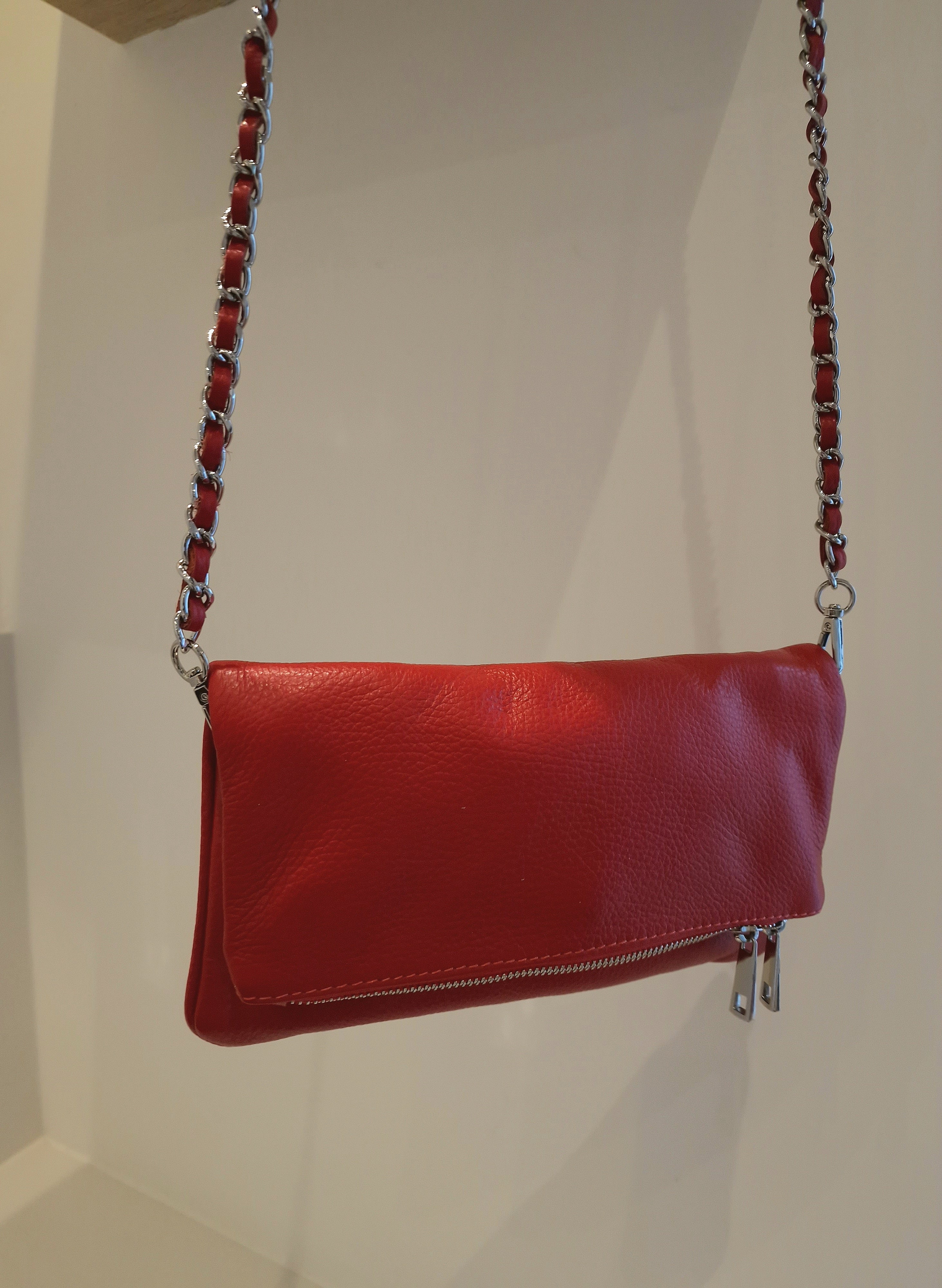 Sac pochette Zazou Rouge