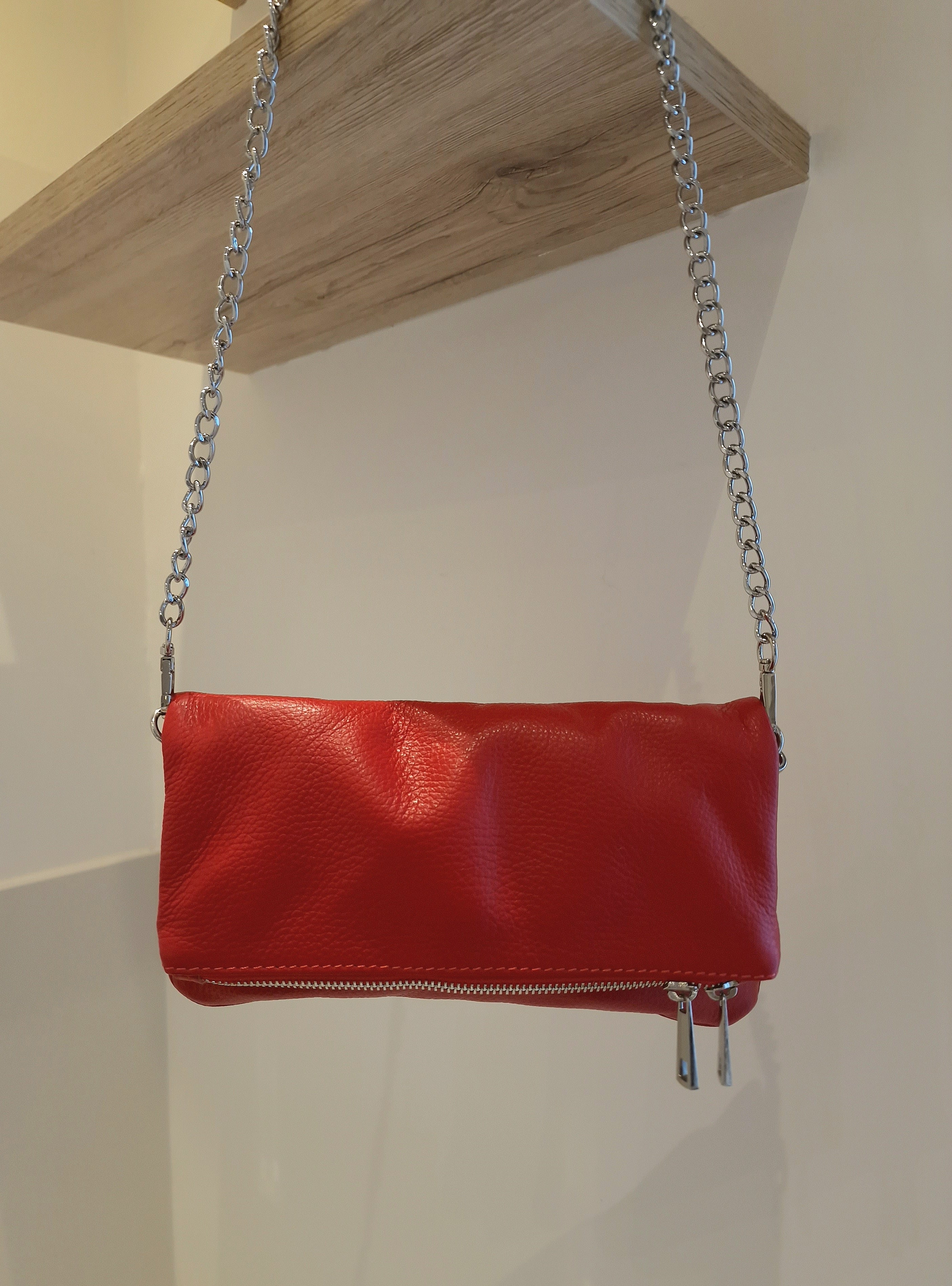 Sac pochette Zazou Rouge