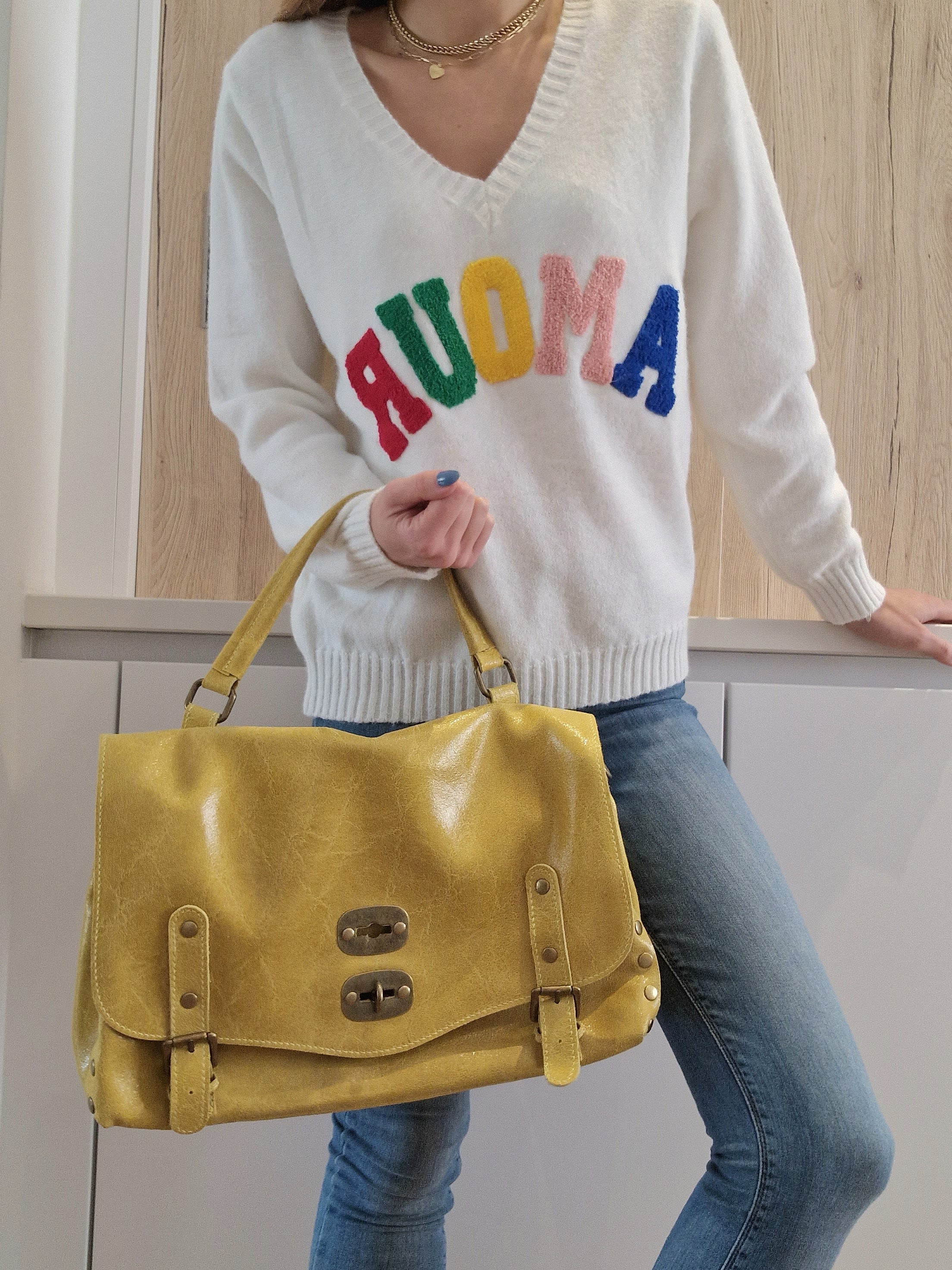 Cartable en cuir (3 Coloris)