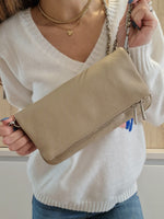 Sac pochette Zazou Taupe