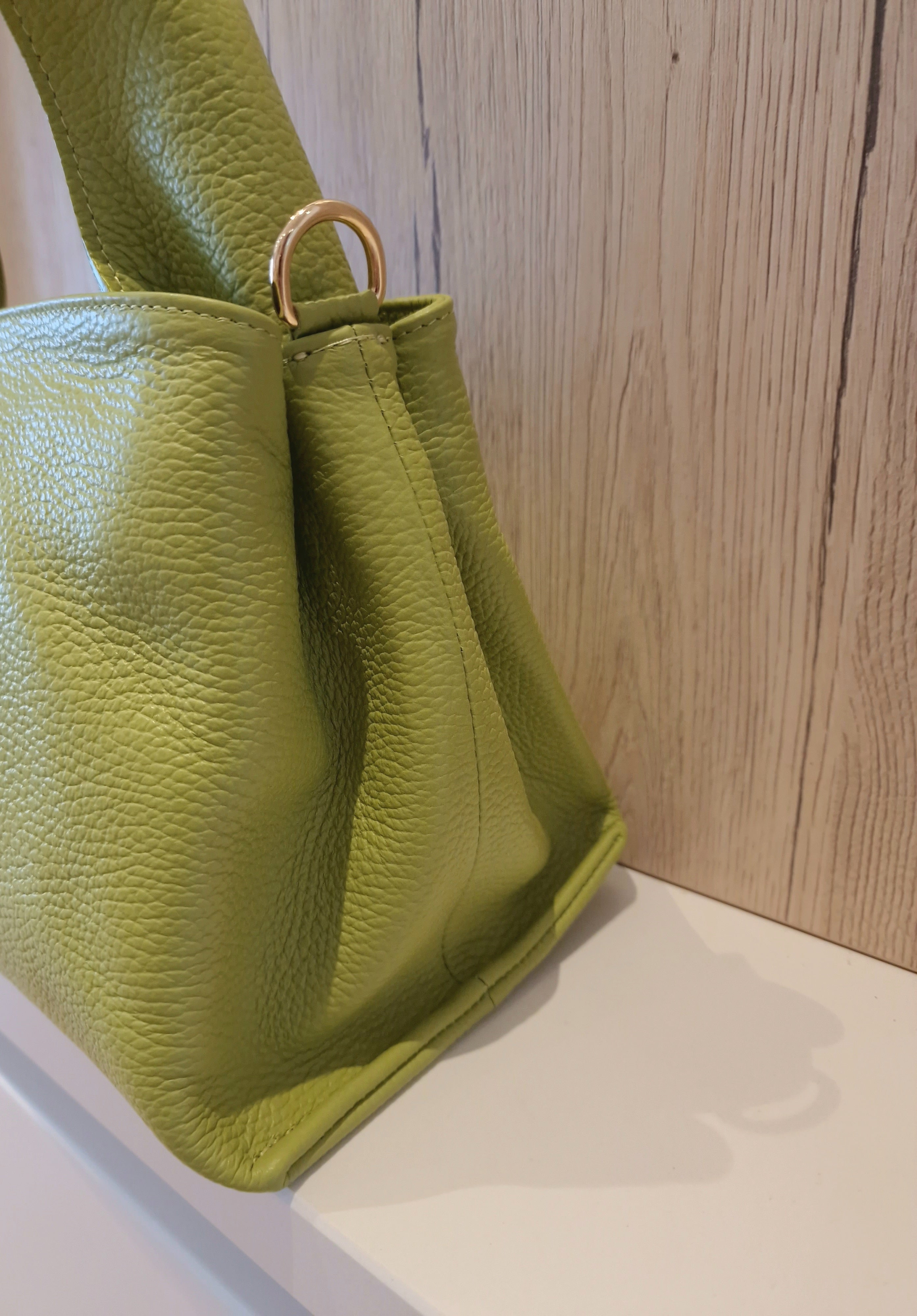 Sac Juliette en Cuir Vert