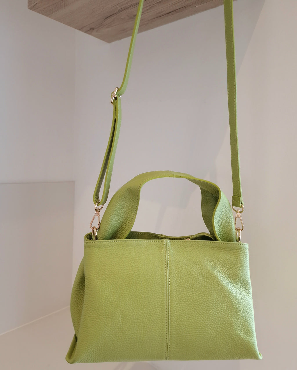 Sac Juliette en Cuir Vert