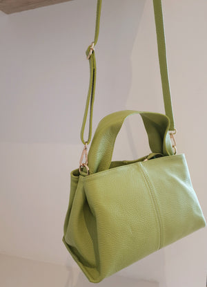 Sac Juliette en Cuir Vert