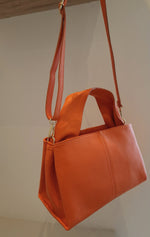Sac Juliette en Cuir Orange