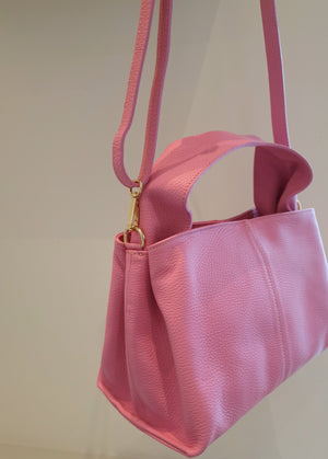 Sac Juliette en Cuir Rose