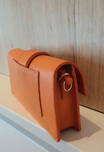 Sac "Le Petit Luxe" Orange en Cuir