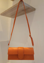 Sac "Le Petit Luxe" Orange en Cuir