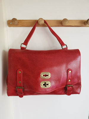 Cartable en cuir (3 Coloris)