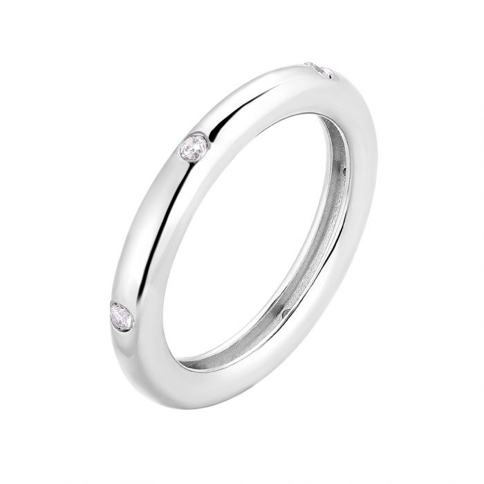 Bague big loop silver