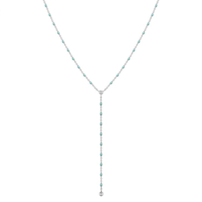 Collier élégant turquoise