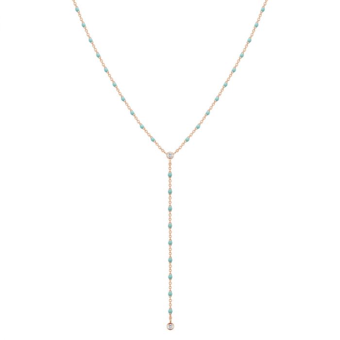 Collier élégant turquoise