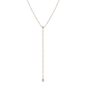 Collier élégant blanc